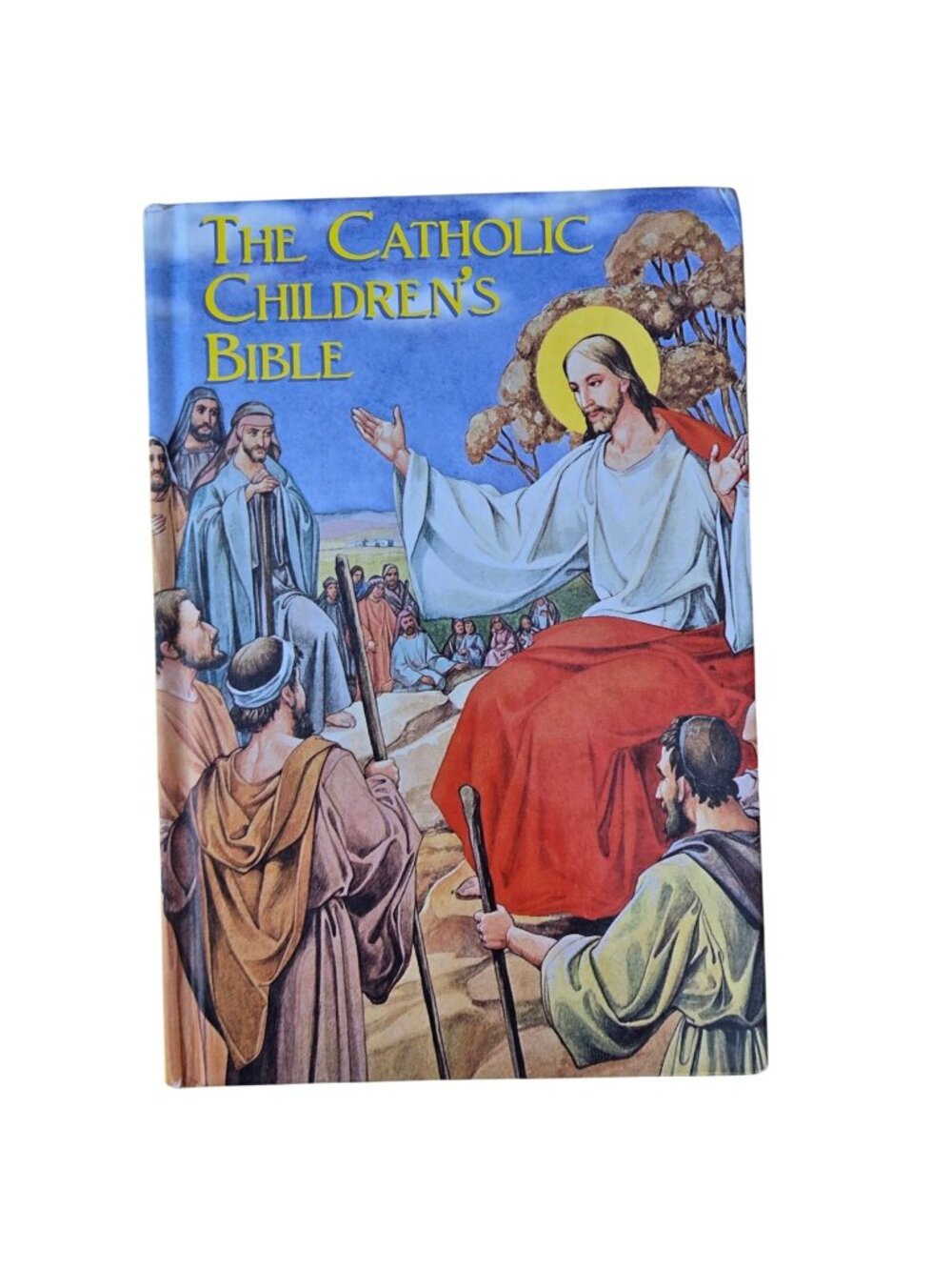 The Catholic Childrens Bible Hardcover Illustrated 1983 Edition Kids Vintage